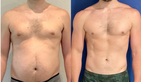 Marek's 12-week before and after transformation
